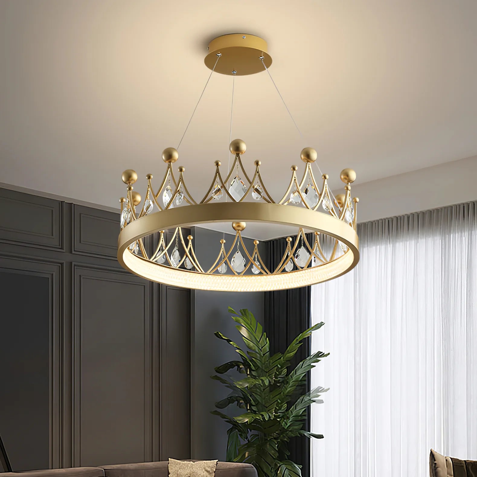 Crown Chandelier