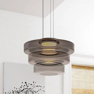 Nordic postmodern creative glass pendant light