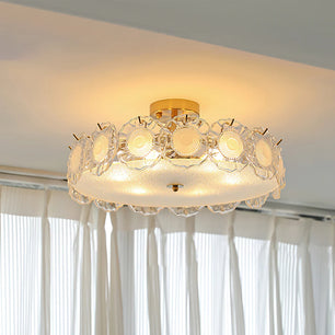 Pobllem Glass Ceiling Lamp