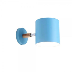 Nordic Macaron Cylinder Rotatable Wall Lamp S38