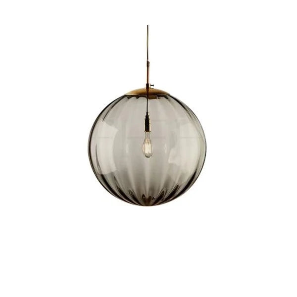 Nordic Water Pattern Glass Ball Pendant Light S96