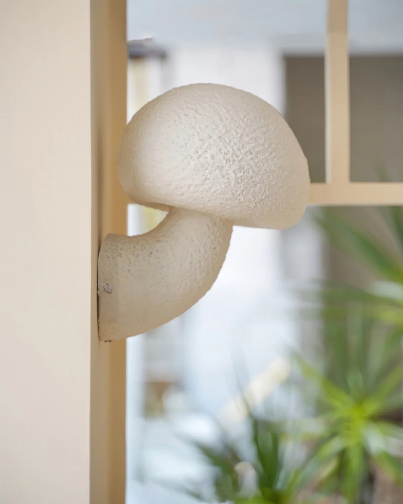 Mushroom Resin Wall Lamp