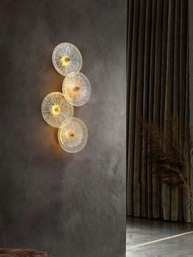 Lotus Leaves Wall Lamp