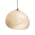  Brass + White Alabaster