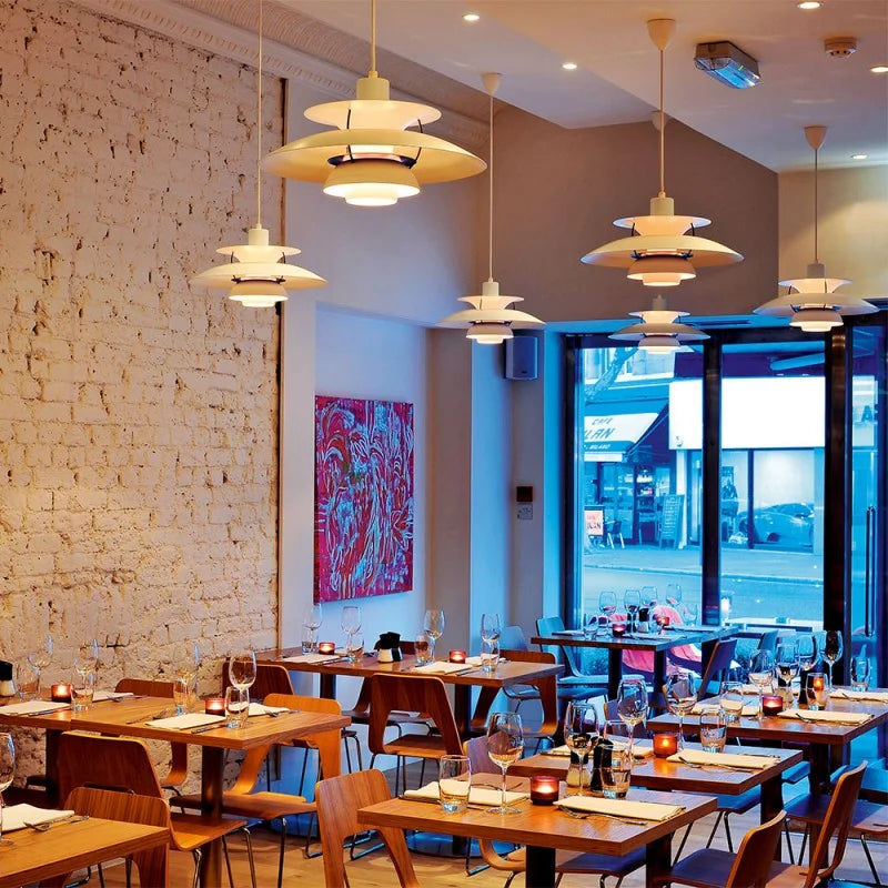 Danish Multi-layer Metal Pendant Light S107