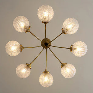 Retro Glass Ceiling Lamp