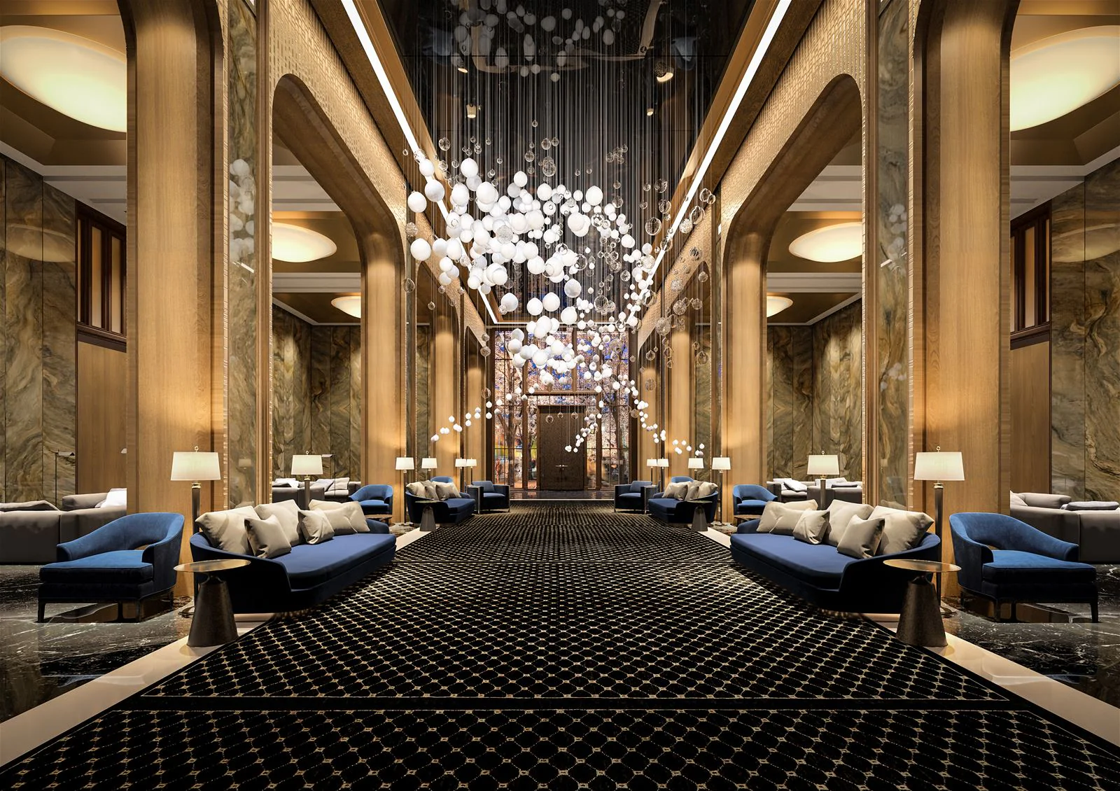 Bubble Cluster Bespoken Chandelier