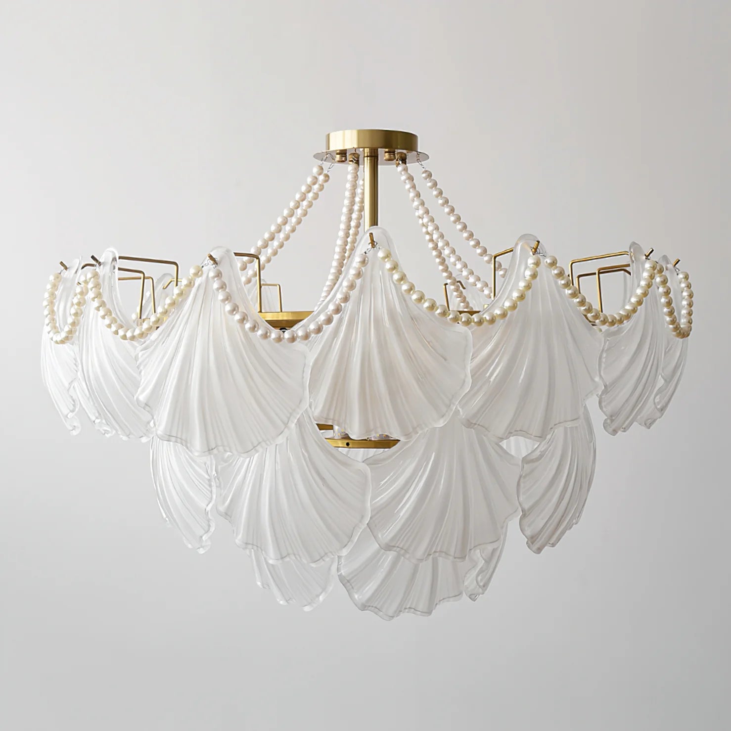 Scallop Shell Chandelier