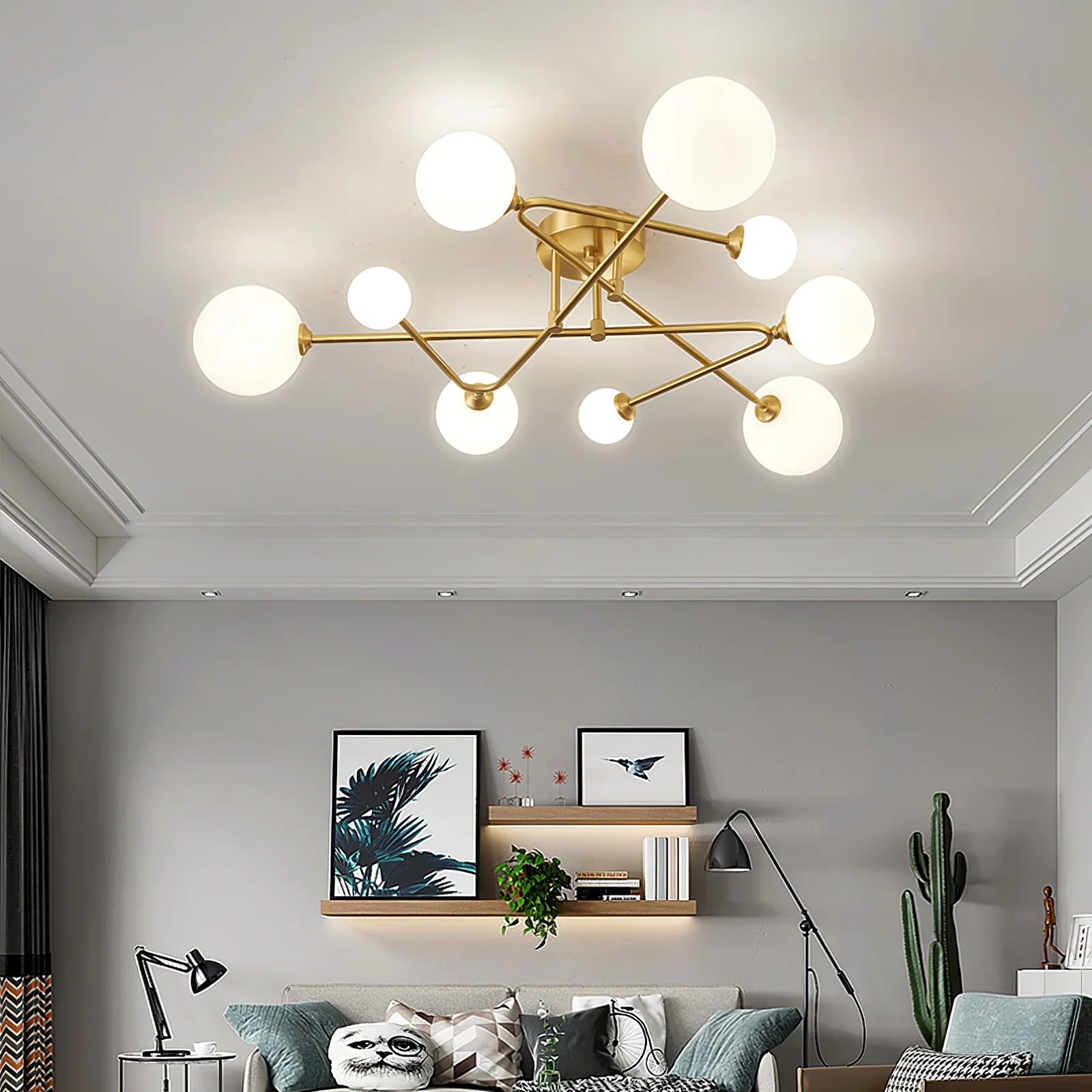 Sputnik Ceiling Lamp