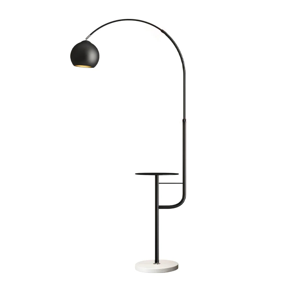 Arc Drawer Floor Lamp