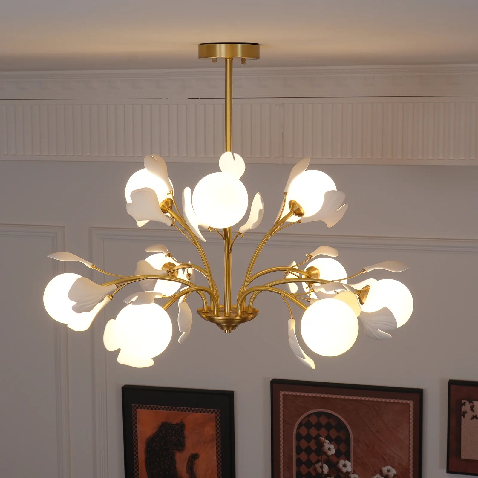 Vico Gingko Chandelier