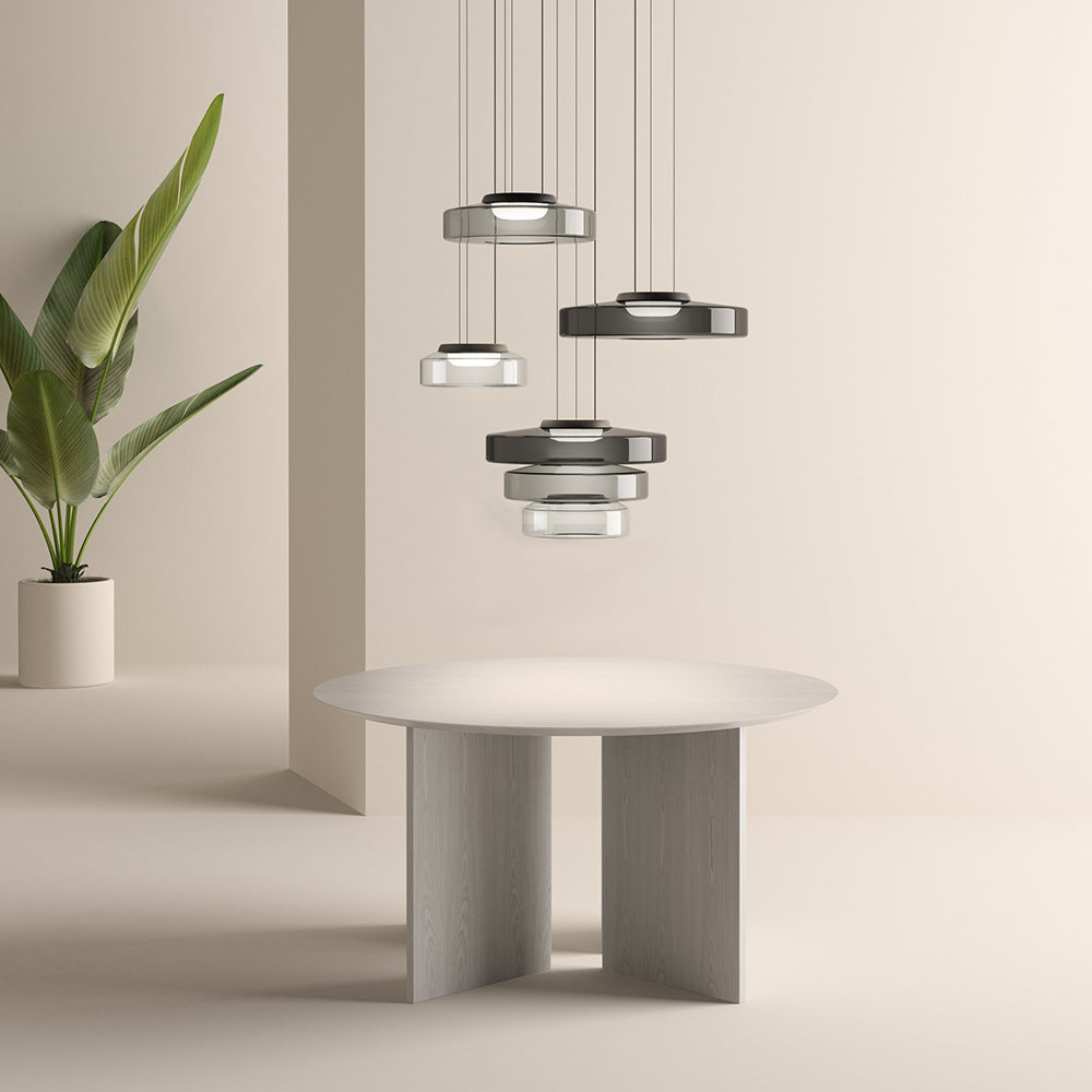 Nordic postmodern creative glass pendant light