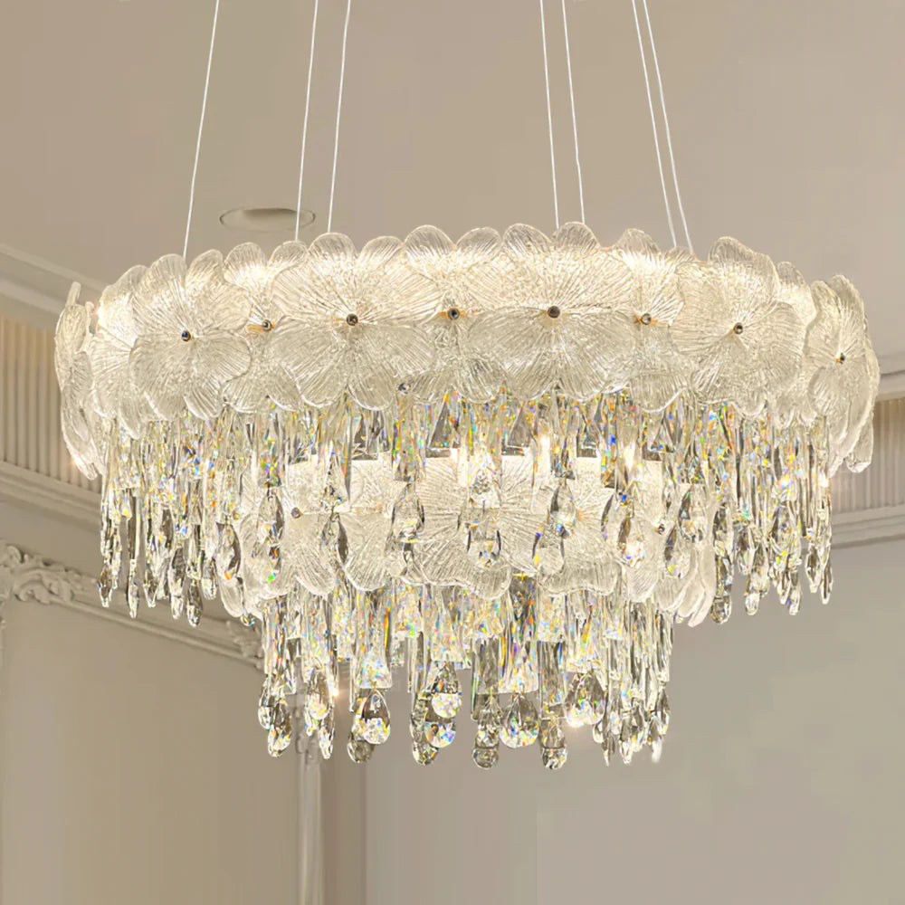 Atlas Crystal Chandelier