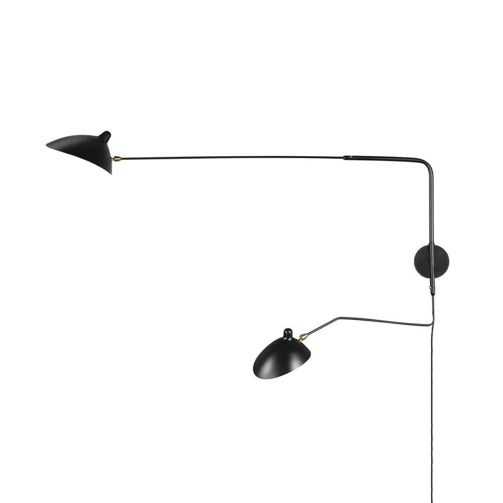 Serge Mouille Plug In Wall Lamp