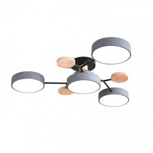 Nordic Branched Disc Metal Ceiling Lamp S117