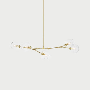 Perry Globe Horizontal Chandelier