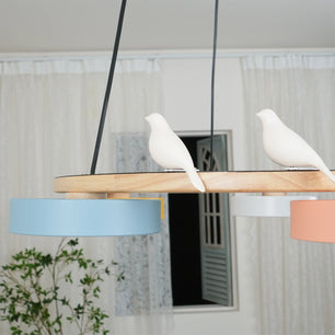 Sienna Bird Round Chandelier