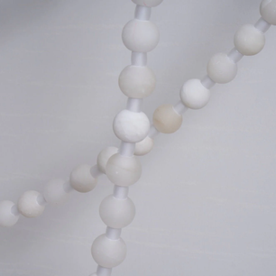 Alabaster Bead Multi-point Pendant Light