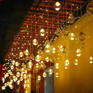 Solar Pendant String Lights