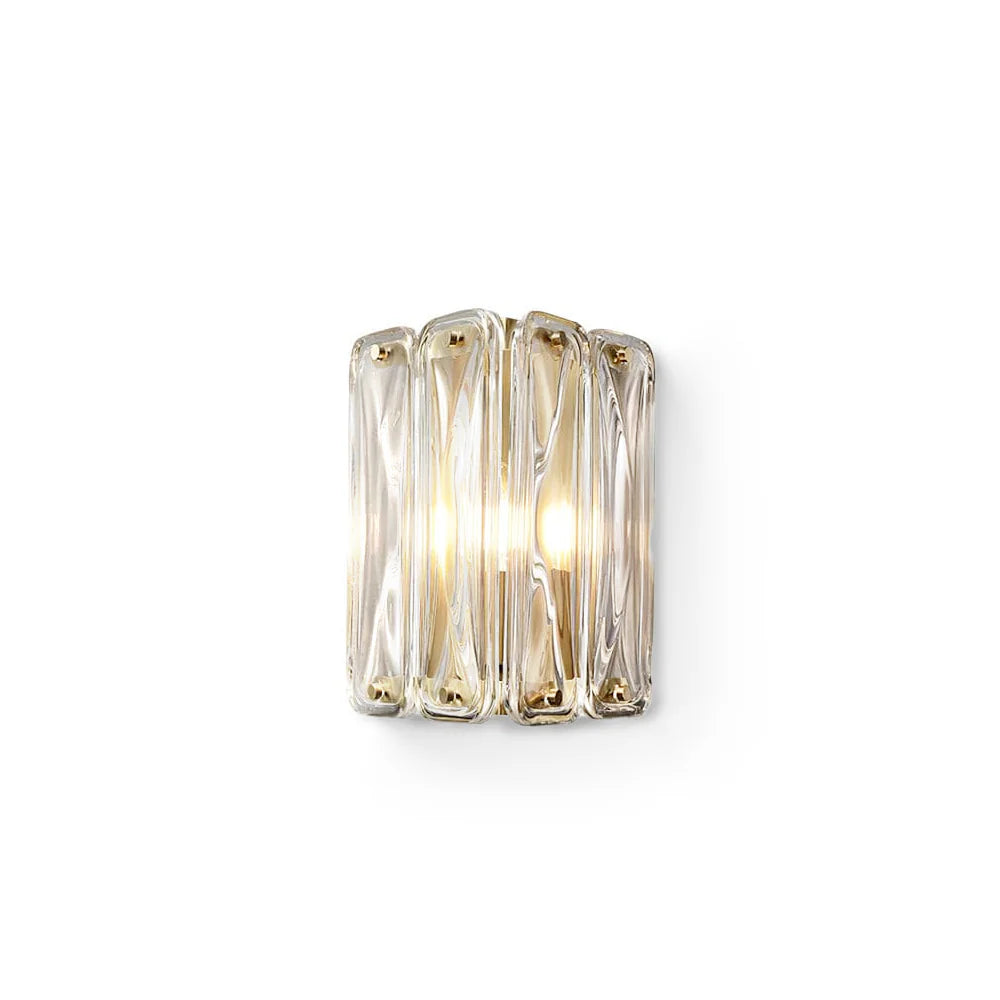 Triangular Glass Wall Light