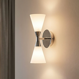 Clessidra Mid-Century Bowtie Wall Sconce
