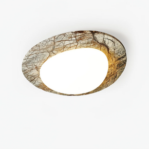 Ayla crack marble Ceiling Lights