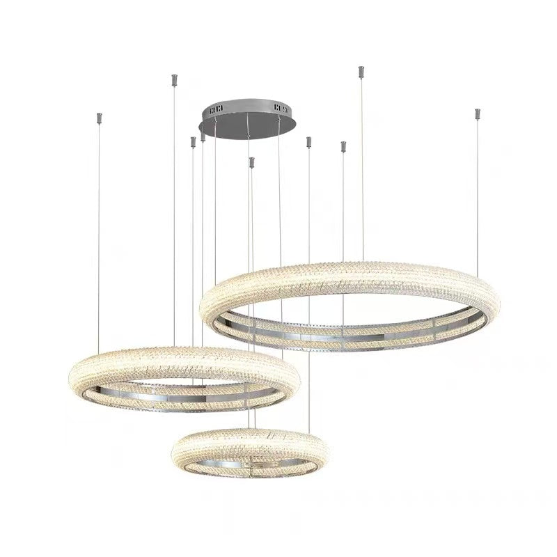 Asscher Ring Chandelier