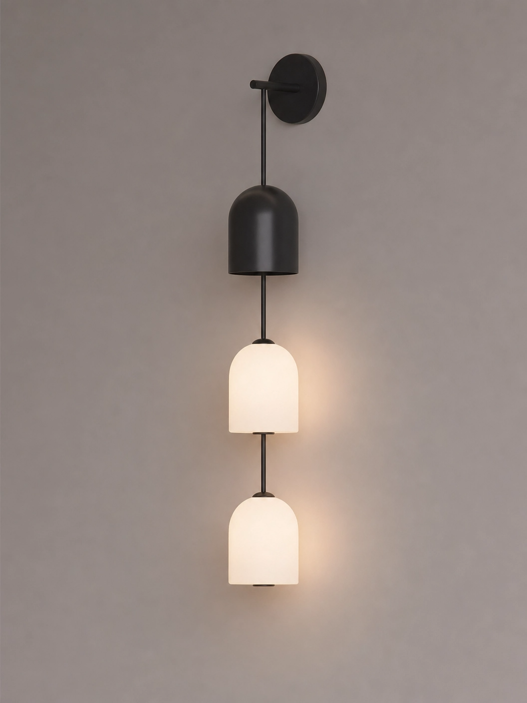 Perla Stacked Glass Sconces