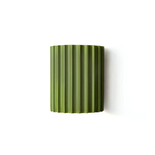 Fluted Resin Wall Lamp