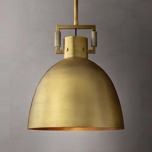 Cupola Machinist Cloche Dome Pendant Light