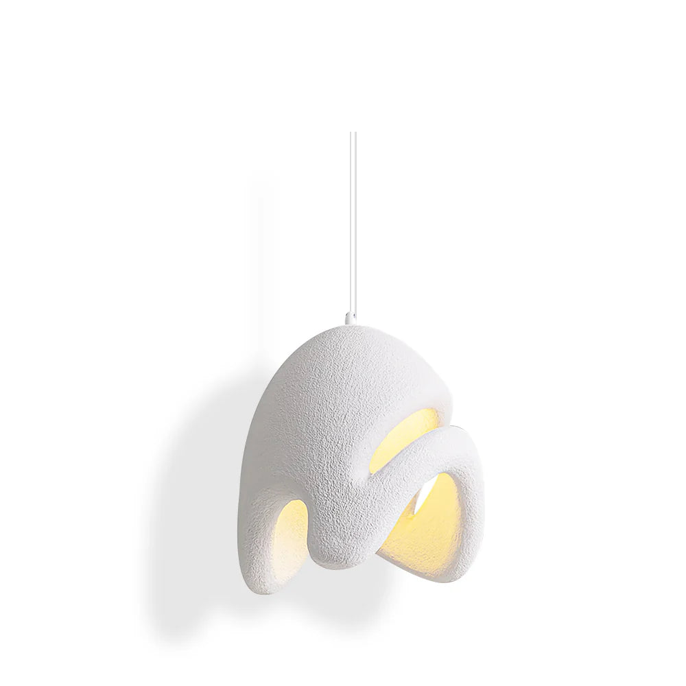 Wabi Sabi Resin Pendant Lamp