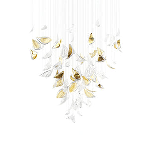 Floating Leaves Chandelier