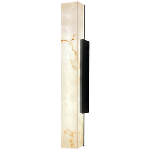 Alabastro Faux-Marble Linear Outdoor Wall Light