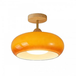 Retro Bauhaus Glass Ceiling Lamp S87