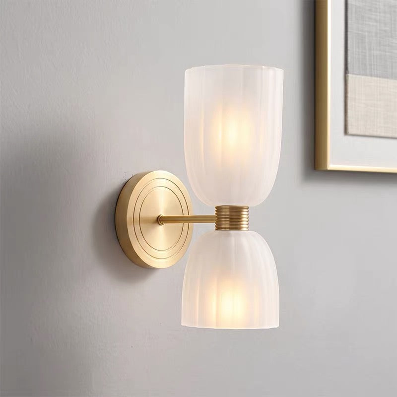 Tulipano Up Down Glass Wall Sconce
