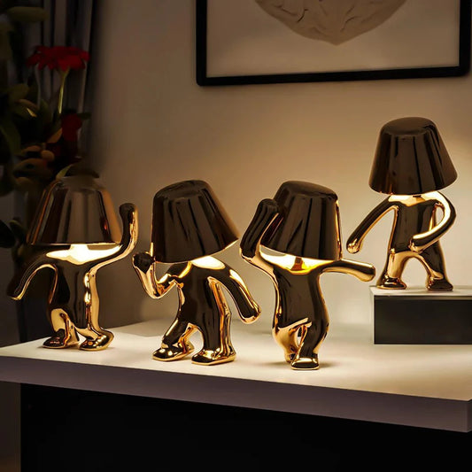 Golden Brother Lamp