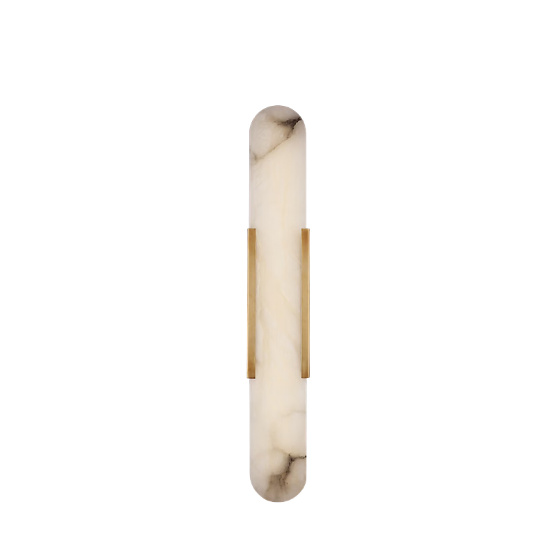 Stelo Alabaster Elongated Wall Sconce