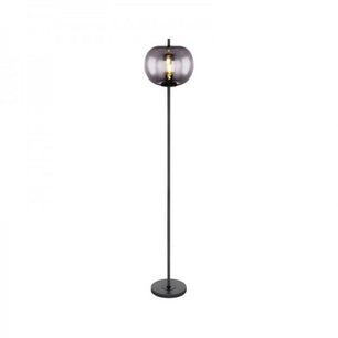 Living Room Blacky Glass Floor Light