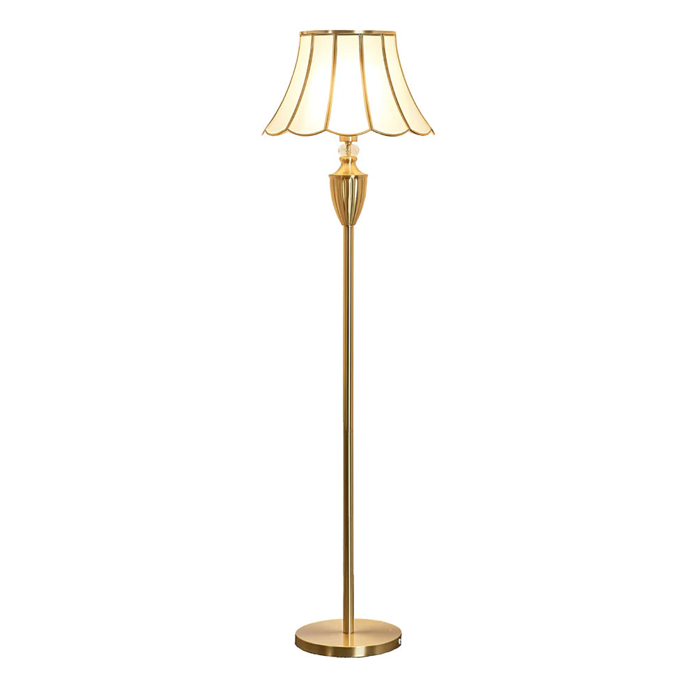 Kristall Brass Floor Lamp