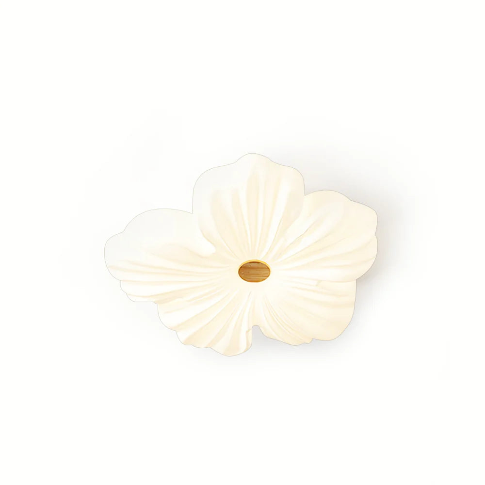 Cream Flower Ceiling Lamp