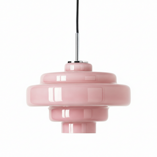 Tiered Glass Pendant Light