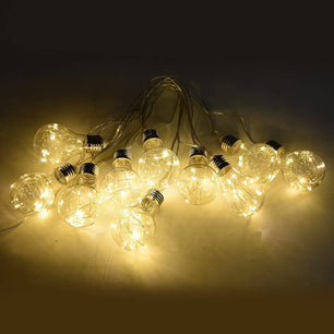 Solar Clear Bulb Festoon Lights