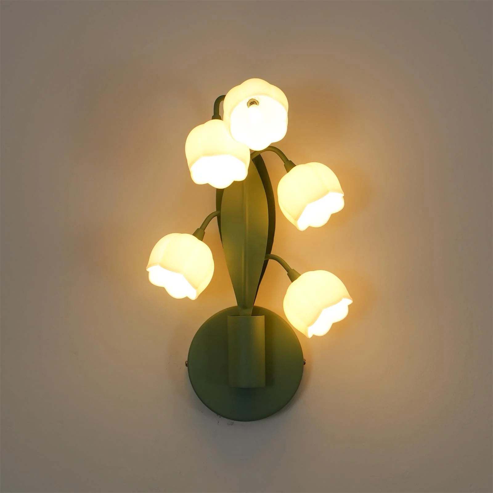 Bell Orchid Wall Lamp