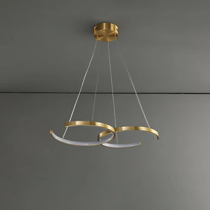 Double Rings Pendant Light