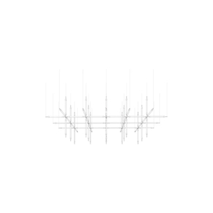 Crystal Grid Bespoken Chandelier