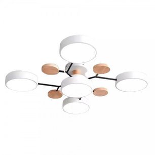 Nordic Branched Disc Metal Ceiling Lamp S117