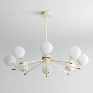 Spherical Beam Chandelier