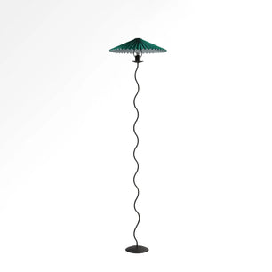 Wiggly Pleated Floor Lamp