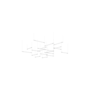 Crystal Grid Bespoken Chandelier