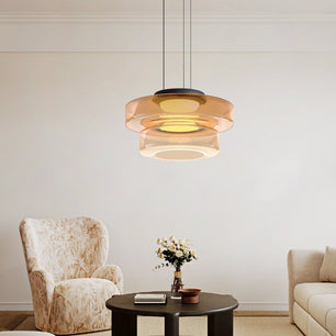 Nordic postmodern creative glass pendant light